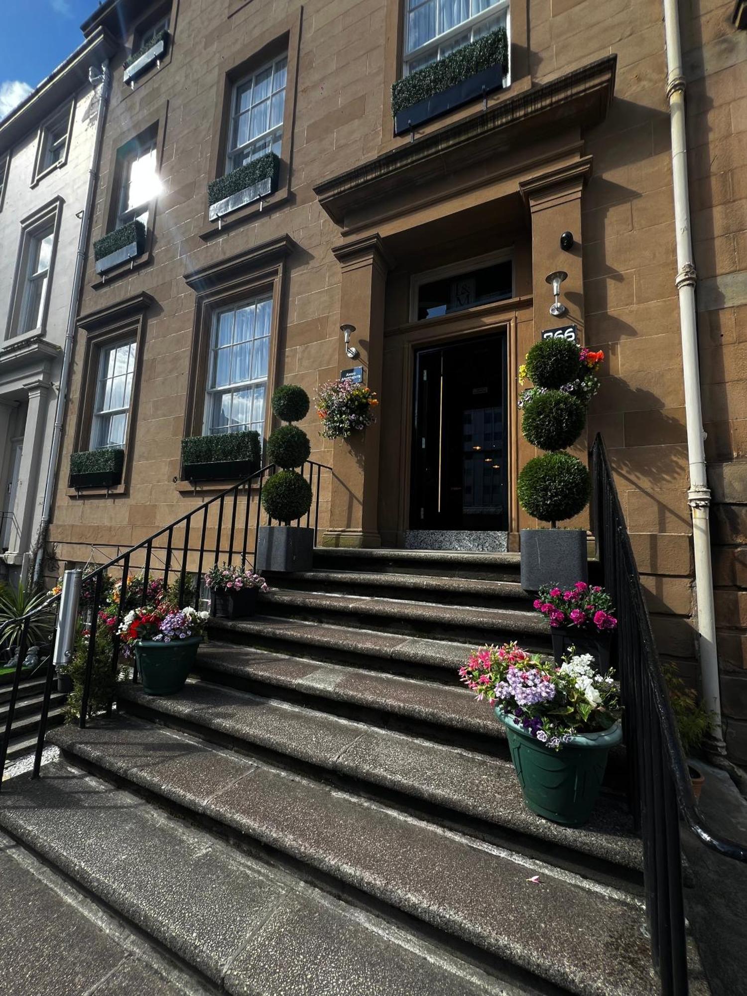 Amani Apartments - Glasgow City Centre المظهر الخارجي الصورة
